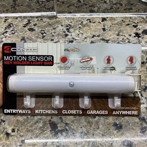 Motion Sensor Key Holder Light Bar